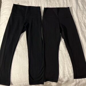 Lululemon Wunder High Rise Crop Legging